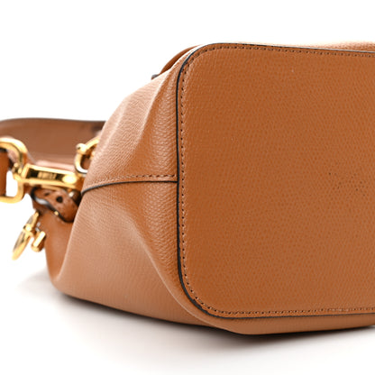 Fendi Vitello Cruise F is Fendi Mini Mon Tresor Bucket Bag Nocciola 10 of 19