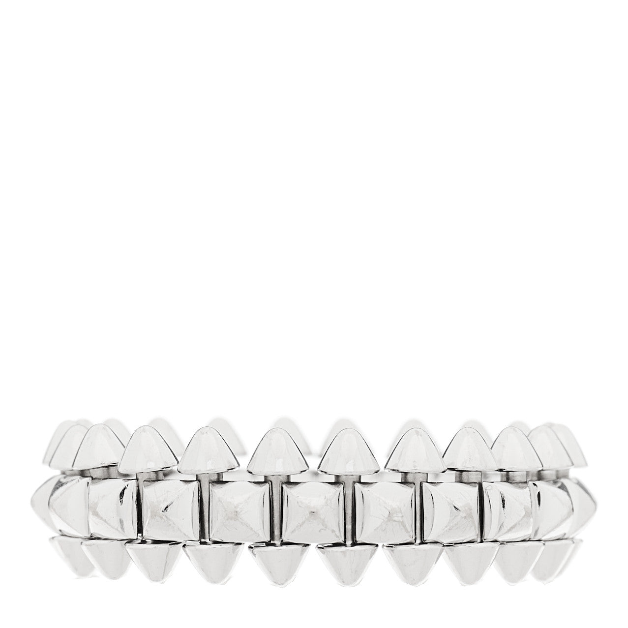 18K White Gold SM Clash De Cartier Ring 51 5.75