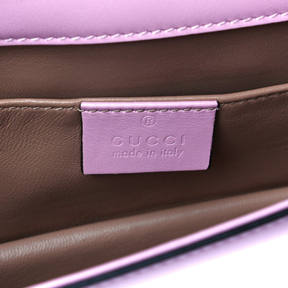 Gucci Nappa Pearl Studded Mini Queen Margaret Broadway Shoulder Bag Sugar Pink 6 of 10