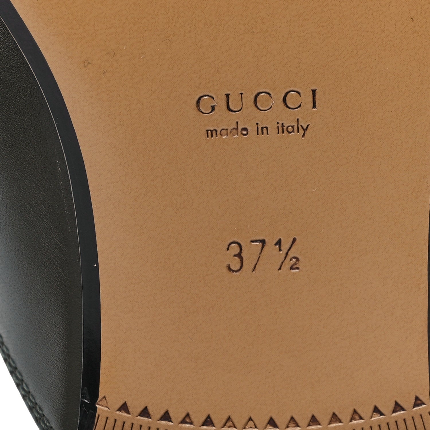 Gucci Calfskin Womens Princetown Slippers 37.5 Luscious Green 7 of 10
