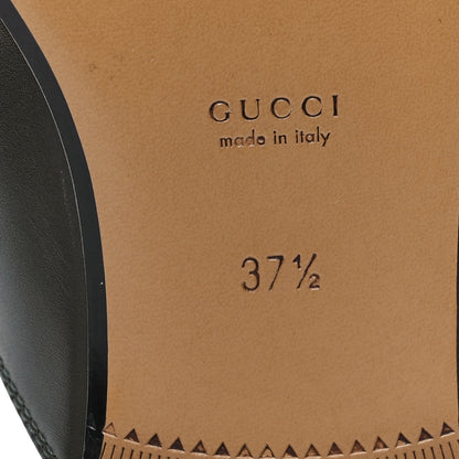 Gucci Calfskin Womens Princetown Slippers 37.5 Luscious Green 7 of 10