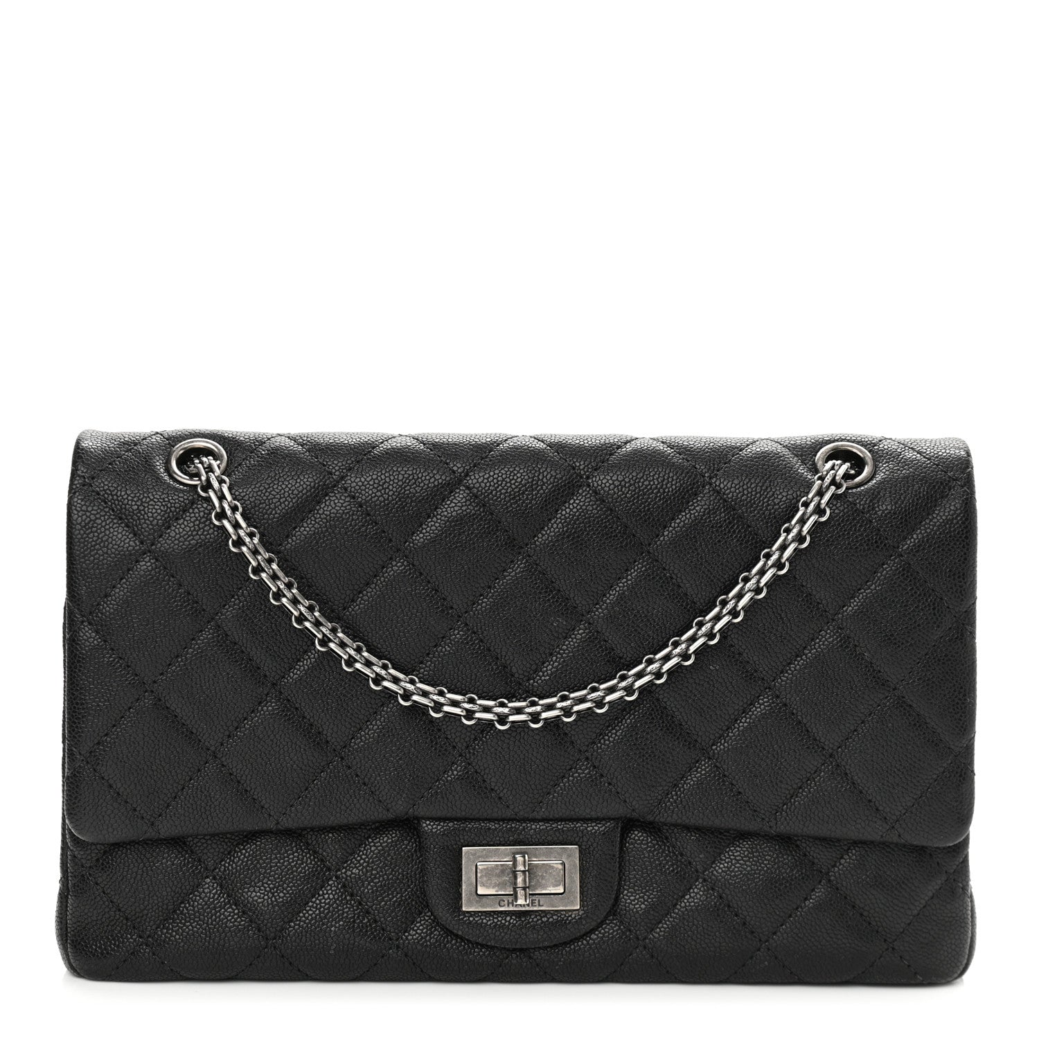 Chanel Caviar Quilted 2.55 Reissue 227 Flap Black 1 of 10