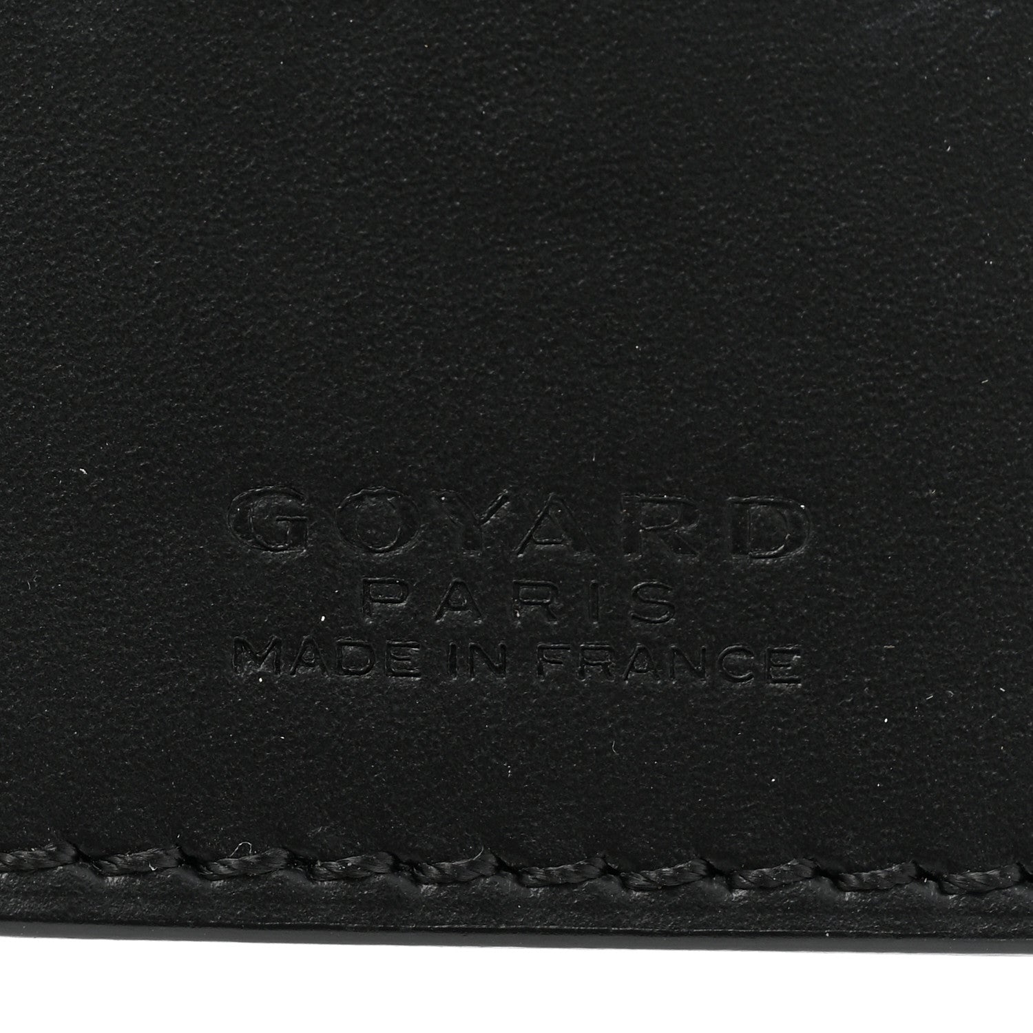 Goyard Goyardine Luggage Tag Black 3 of 3