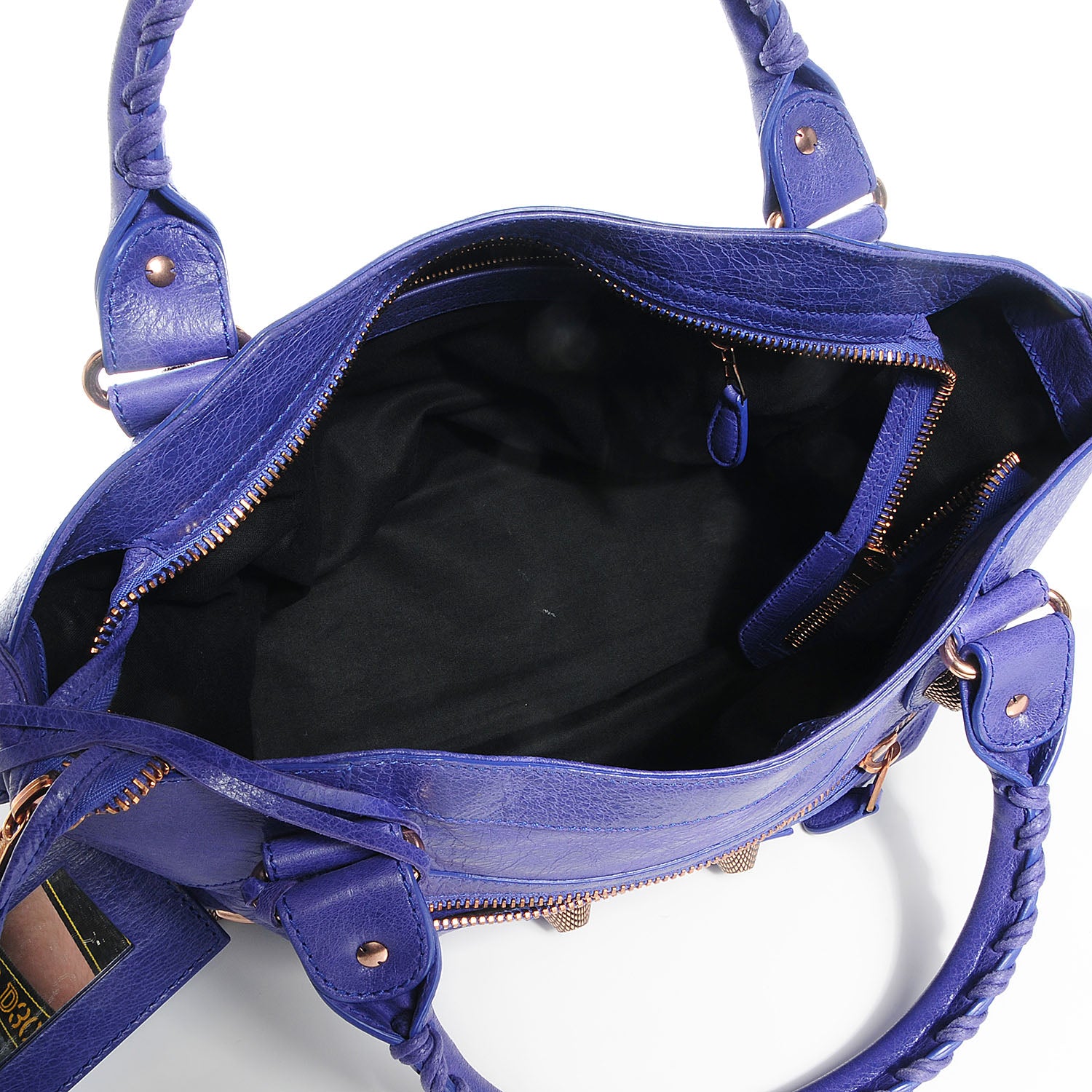 Balenciaga Agneau Giant 21 Rose Gold Hardware City Bleu Lavande 9 of 15