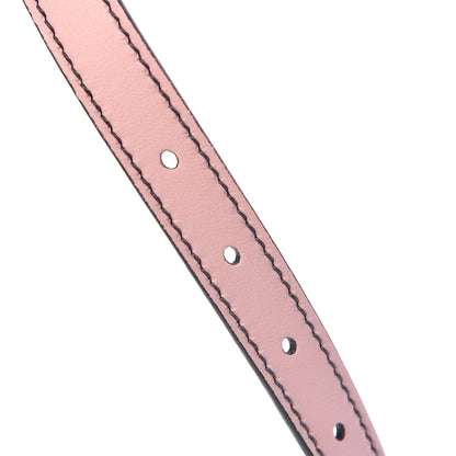 Christian Dior Calfskin D Fence Belt 75 Baby Pink 5 of 7