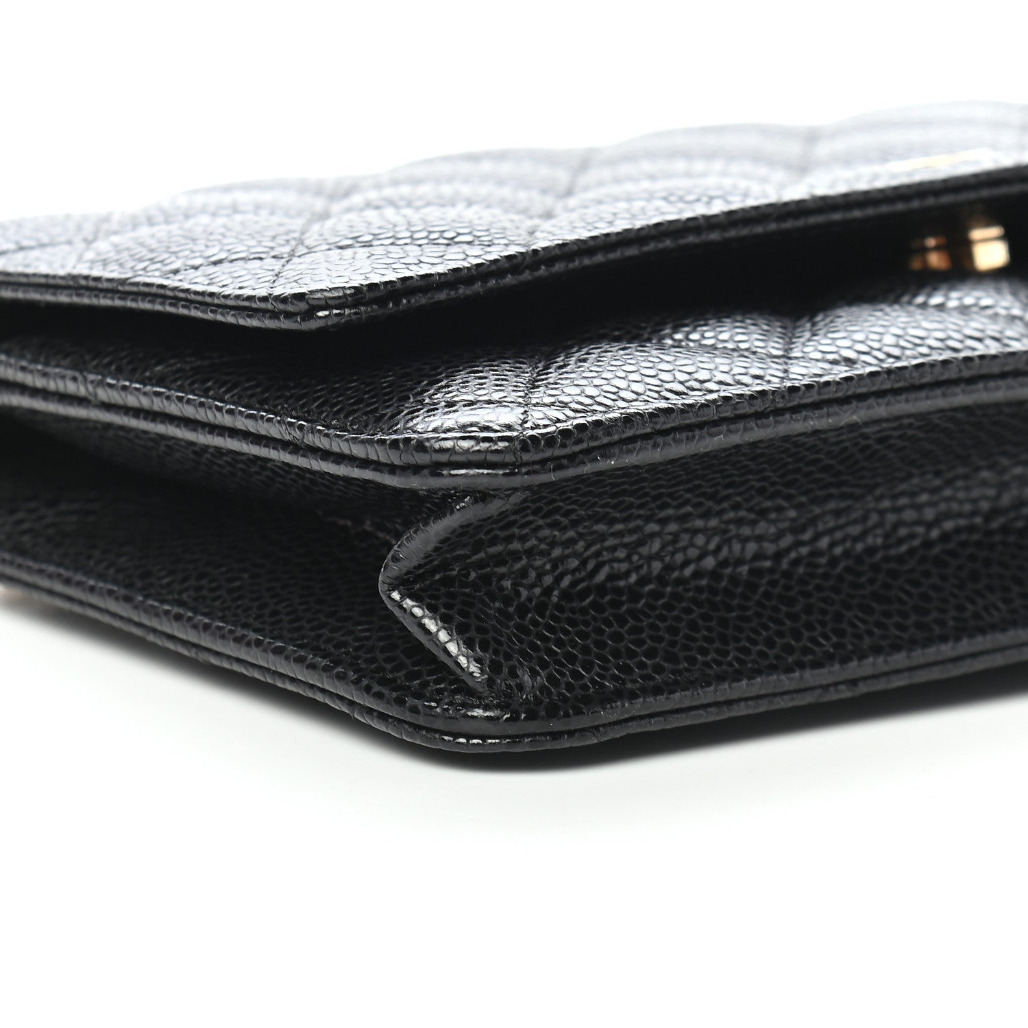 Chanel Caviar Quilted Wallet On Chain WOC Black 9 of 9