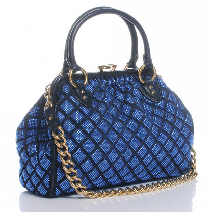 Marc Jacobs Satin Swarovski Crystals Night In Rio Stam Blue 3 of 8