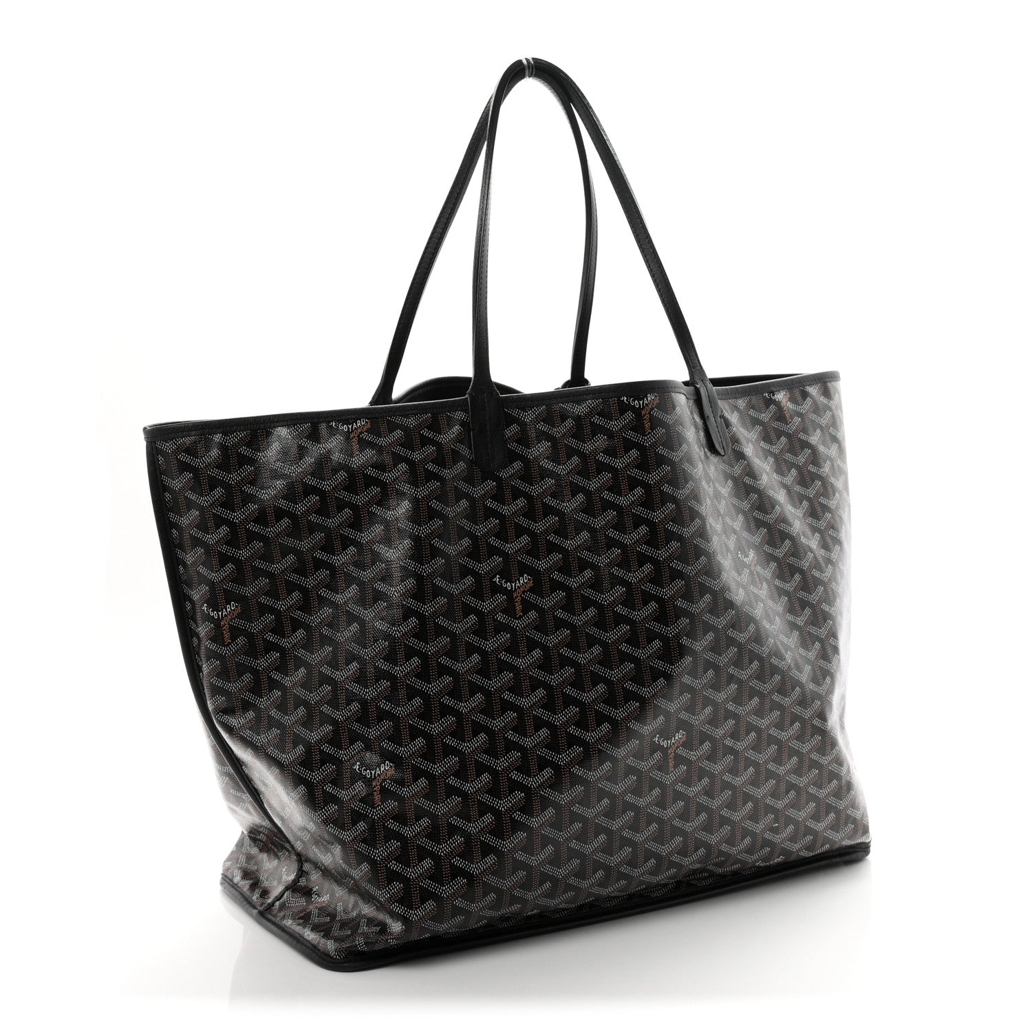 Goyard Goyardine Reversible Anjou GM Black 6 of 16