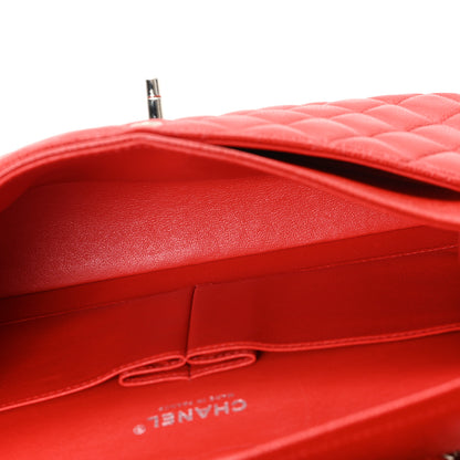 Chanel Caviar Quilted Medium Double Flap Red 4 of 10