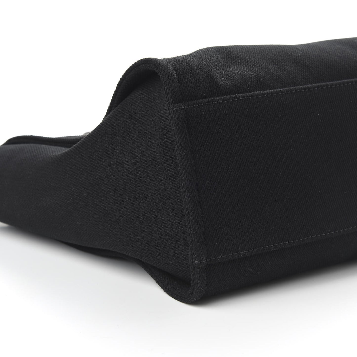 Canvas Pearl Medium Deauville Tote Black
