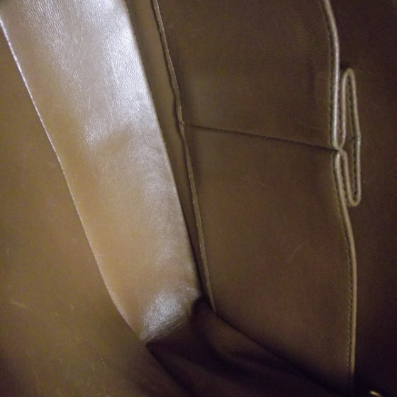Lambskin Medium Double Flap Brown