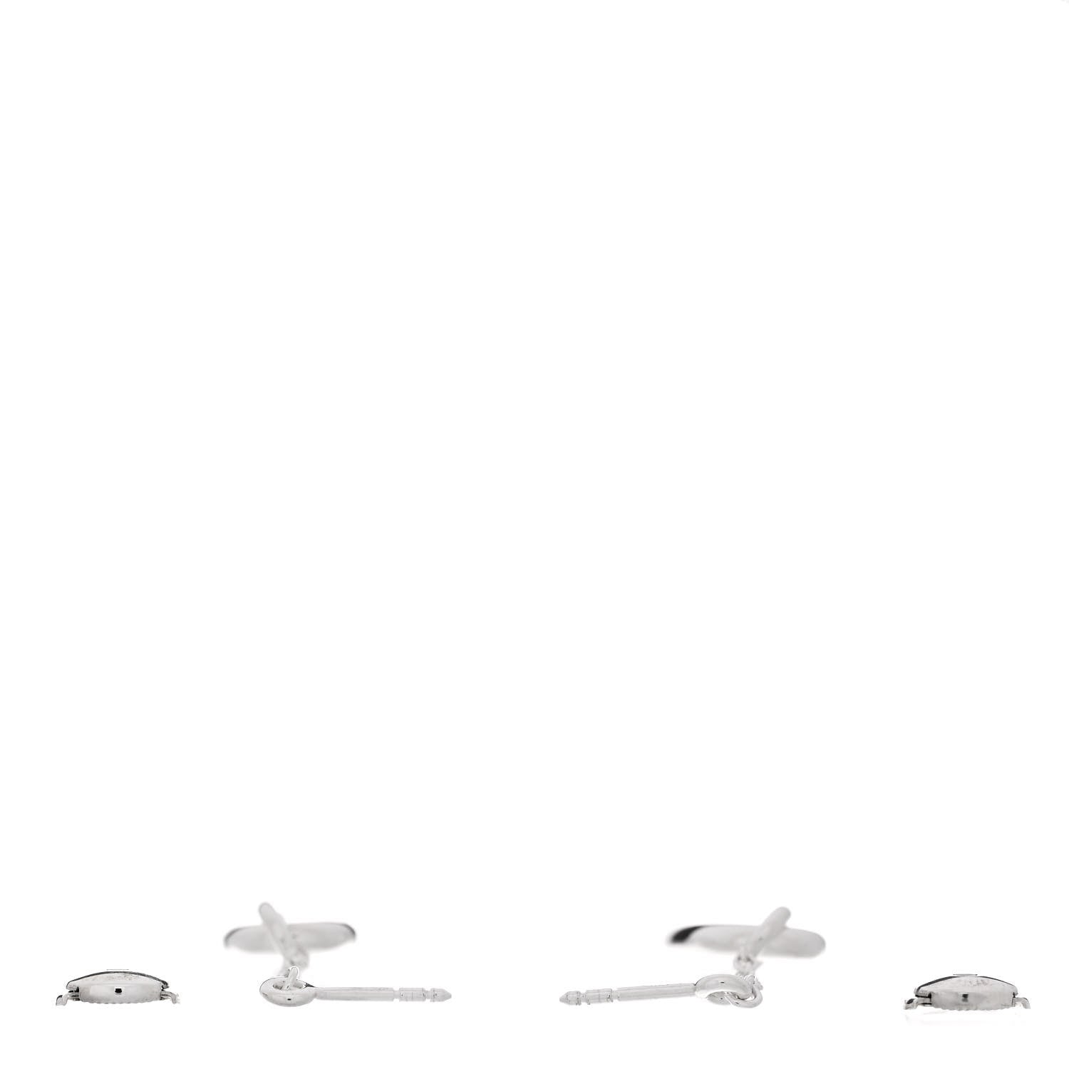 Hermes Sterling Silver Farandole Drop Earrings 3 of 4