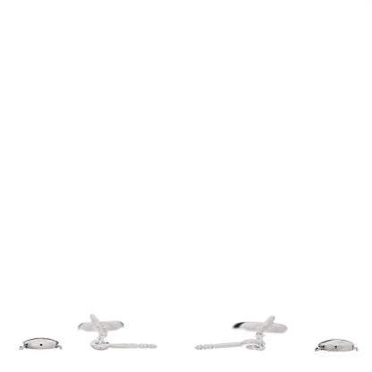 Hermes Sterling Silver Farandole Drop Earrings 3 of 4