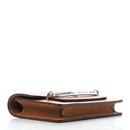 Hermes Evercolor Roulis Slim Wallet Gold 5 of 7