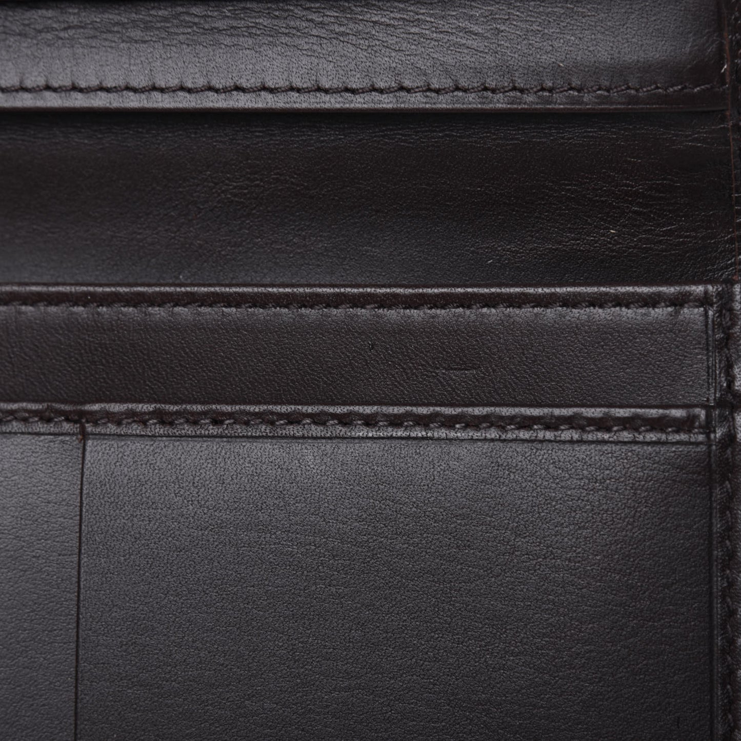 Monogram Calfskin Ladies Web Continental Wallet Beige Ebony Cocoa