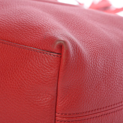 Gucci Pebbled Calfskin Medium Soho Chain Shoulder Bag Tabasco Red 11 of 12