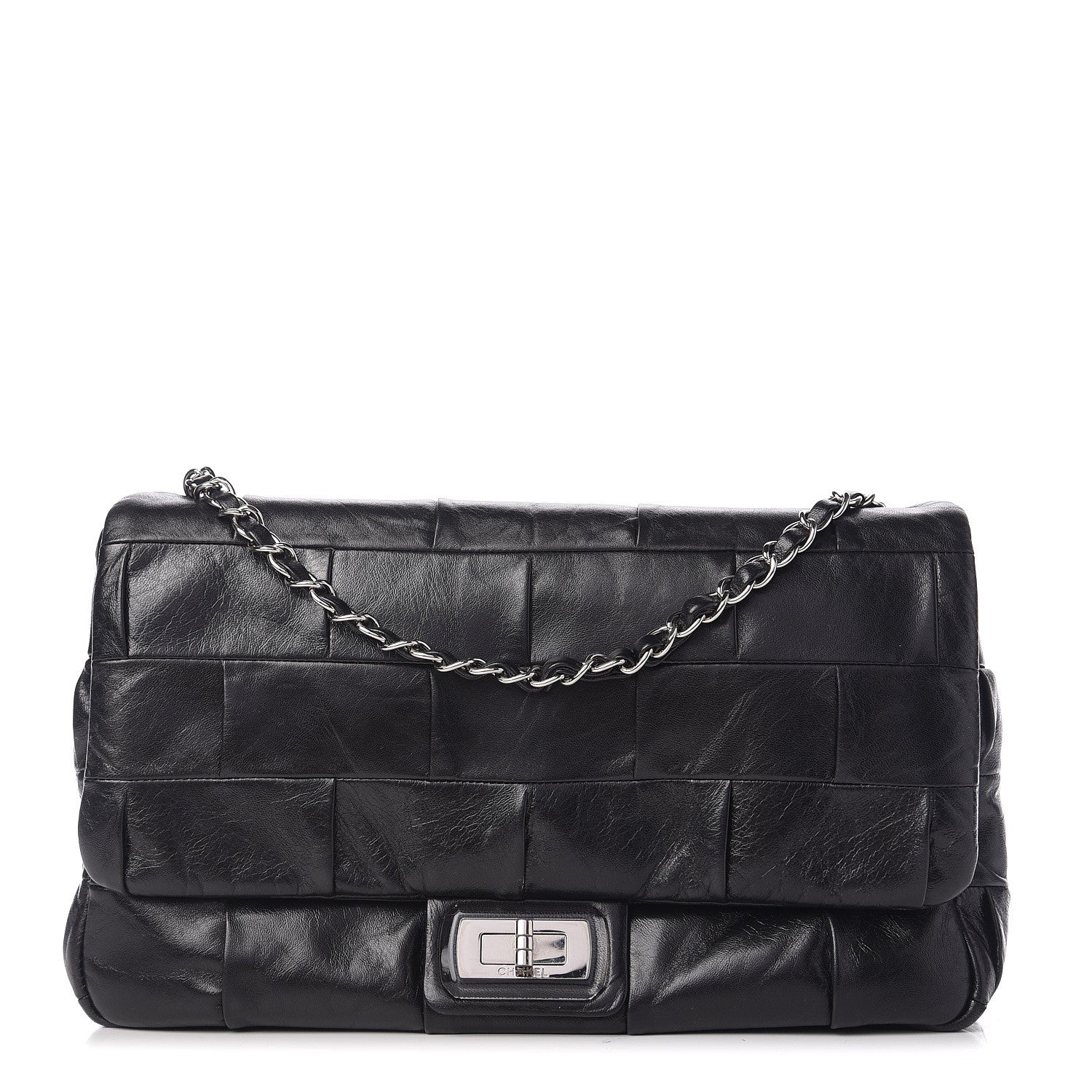 Chanel Lambskin Igloo Single Flap Black 1 of 11