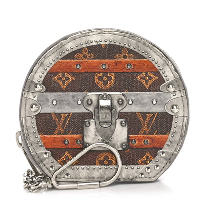 Louis Vuitton Transformed Monogram Time Trunks Micro Boite Chapeau Coin Purse Marron 1 of 9