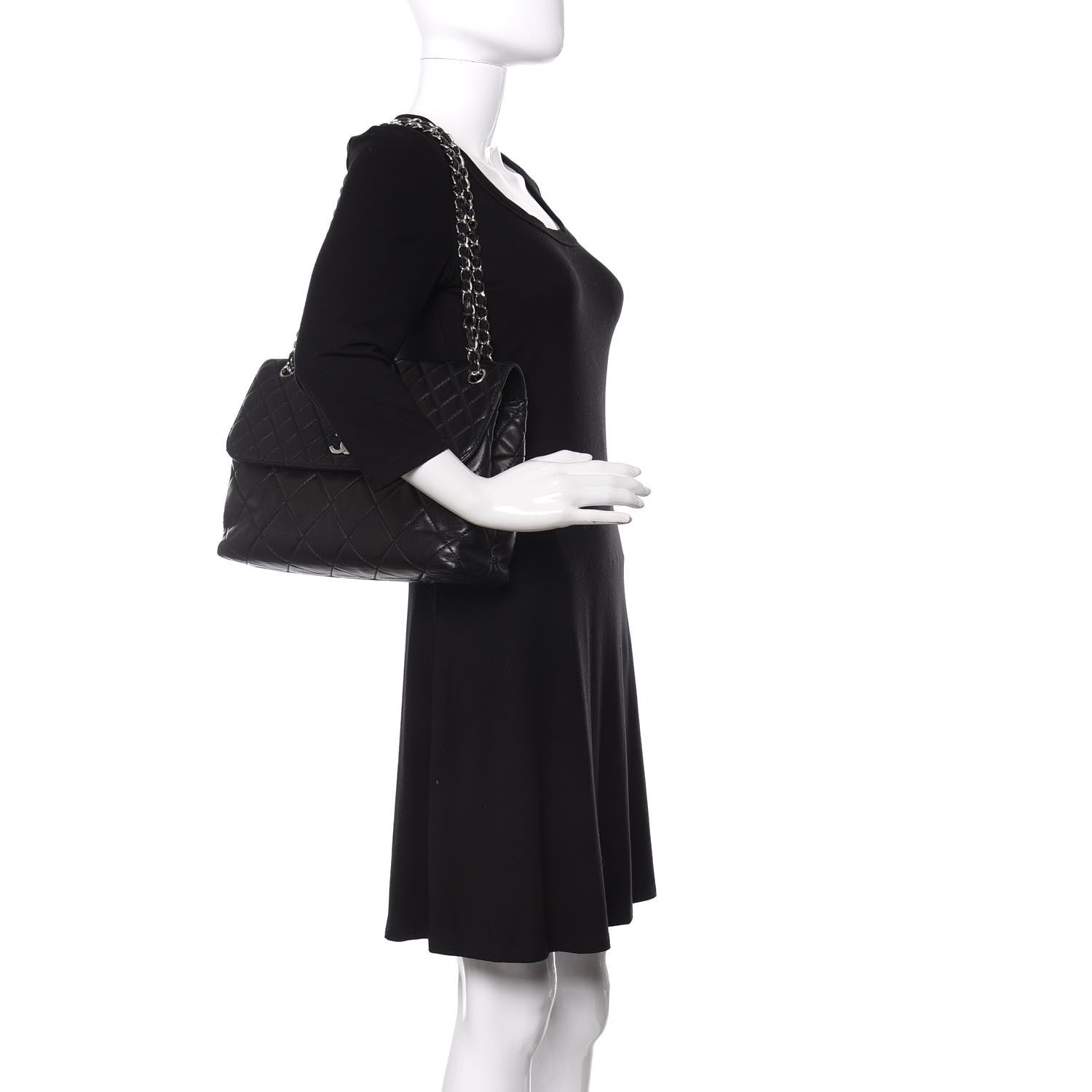 Chanel Calfskin Quilted In The Business Flap Bag Black 2 of 10