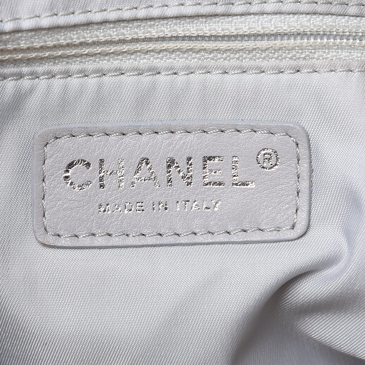 Chanel Coated Canvas Paris Biarritz Hobo Silver 6 of 18