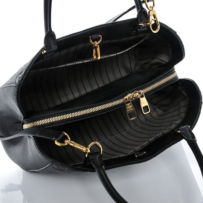 Louis Vuitton Empreinte Montaigne MM Black 5 of 7