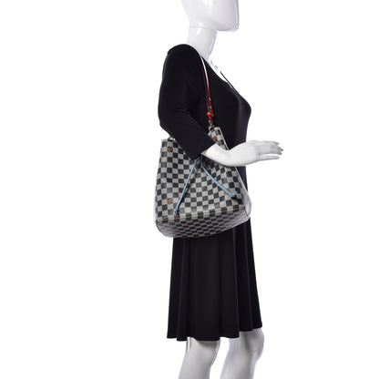 Louis Vuitton Damier Neonoe Black White 2 of 8