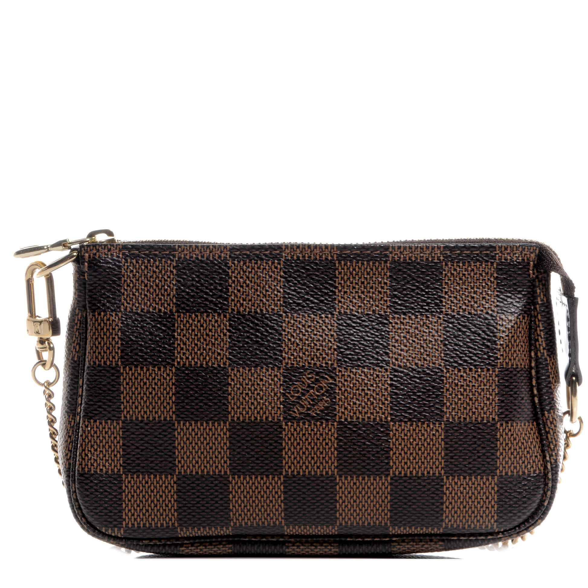 Louis Vuitton Damier Ebene Mini Pochette Accessories Bag 1 of 7