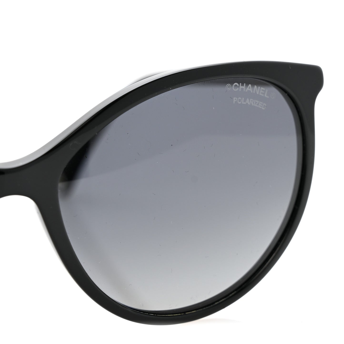 Acetate Pantos Cat Eye Sunglasses 5448 Black