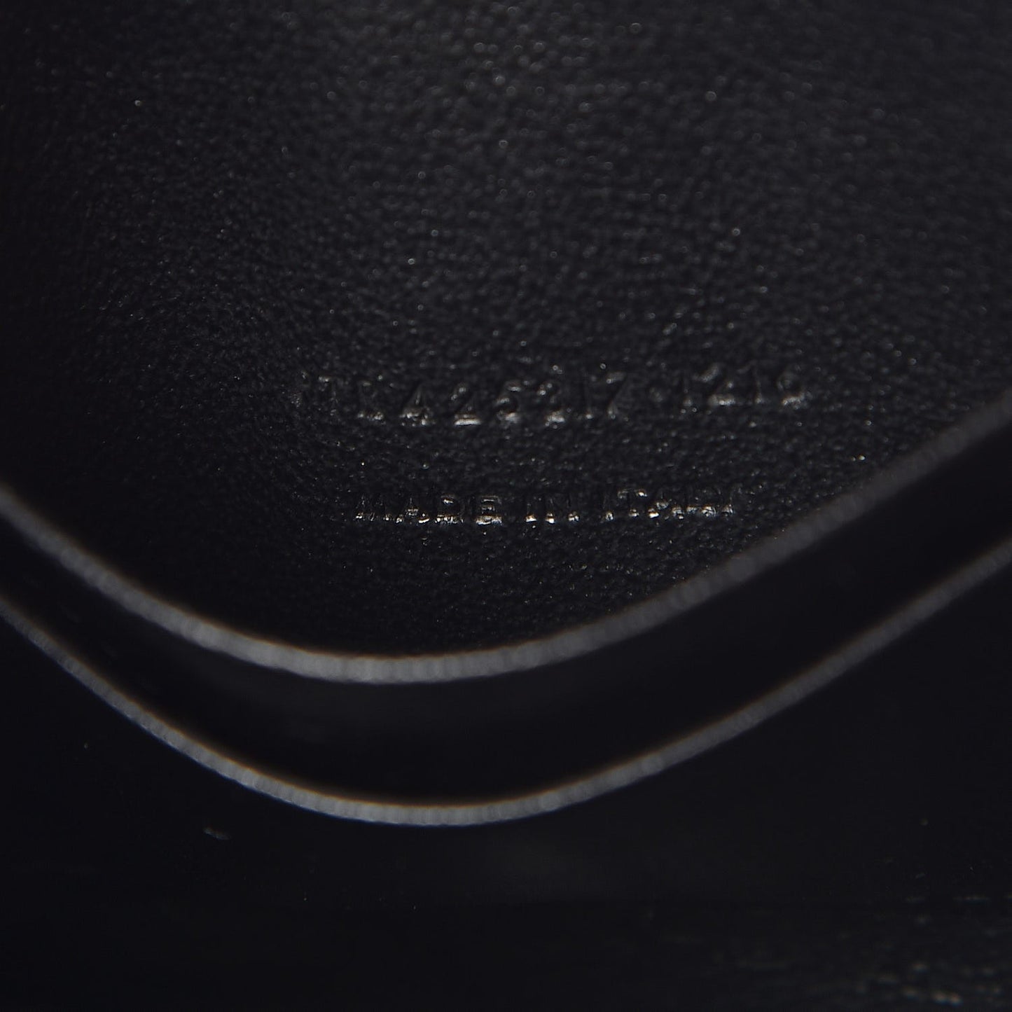 Nappa Monogram Blogger Bag Black White