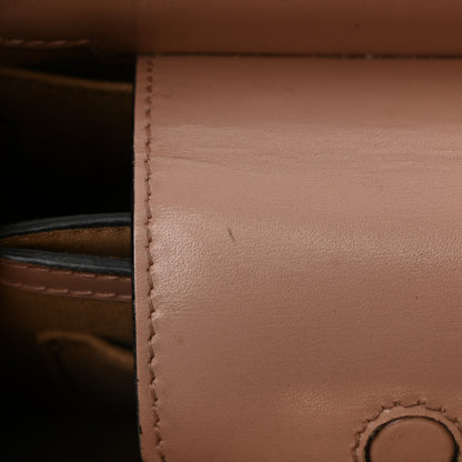 Jimmy Choo Calfskin Mini Varenne Top Handle Satchel Powder Pink 11 of 11