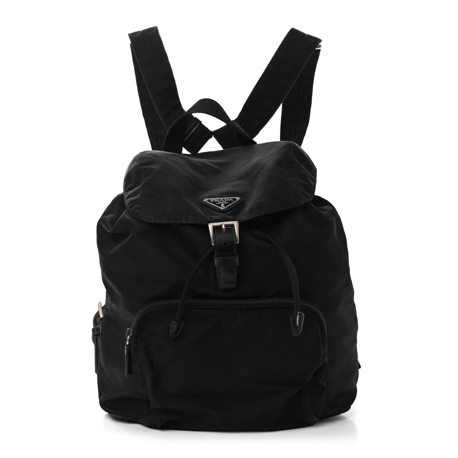 Prada Tessuto Nylon Vela Medium Backpack Black 1 of 12