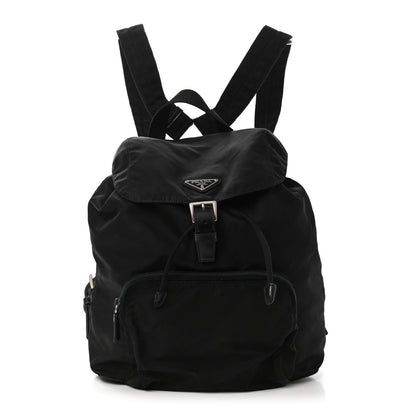 Prada Tessuto Nylon Vela Medium Backpack Black 1 of 12