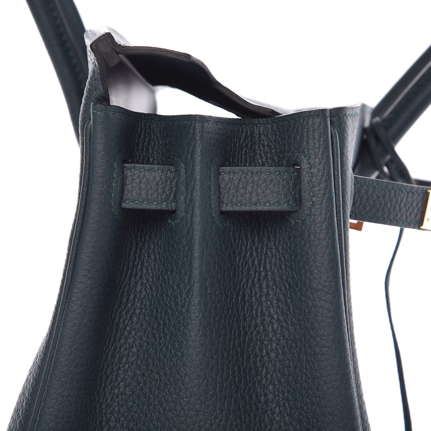 Hermes Togo Birkin 25 Vert Cypress 11 of 32