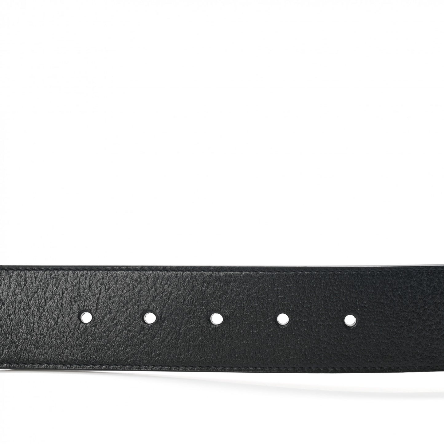 Textured Calfskin Double G 40mm Belt 90 36 Black