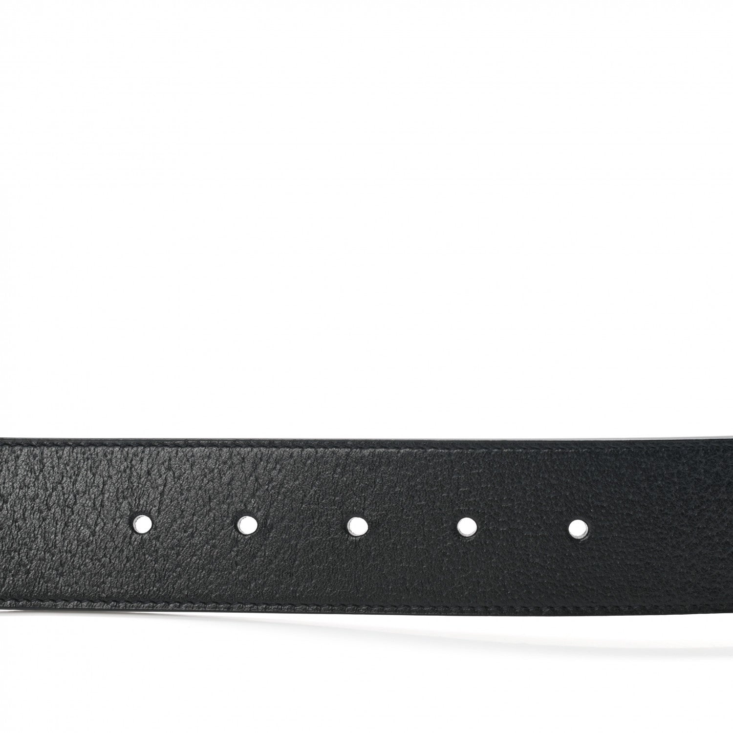 Gucci Textured Calfskin Double G 40mm Belt 90 36 Black 5 of 5