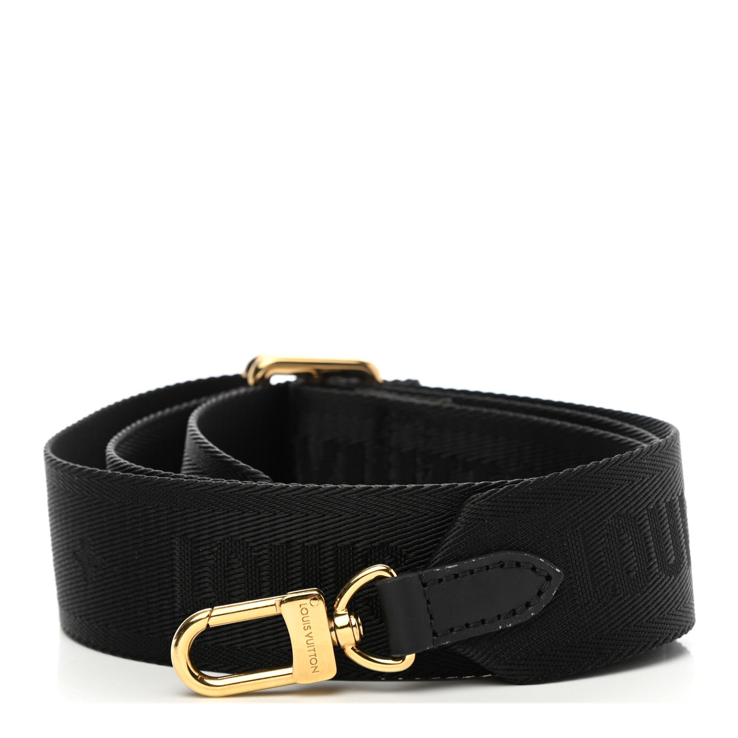 Louis Vuitton Nylon Petite Malle Souple Shoulder Strap Black 1 of 4