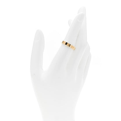 Cartier 18K Yellow Gold 3.5mm LOVE Wedding Band Ring 54 6.75 2 of 5