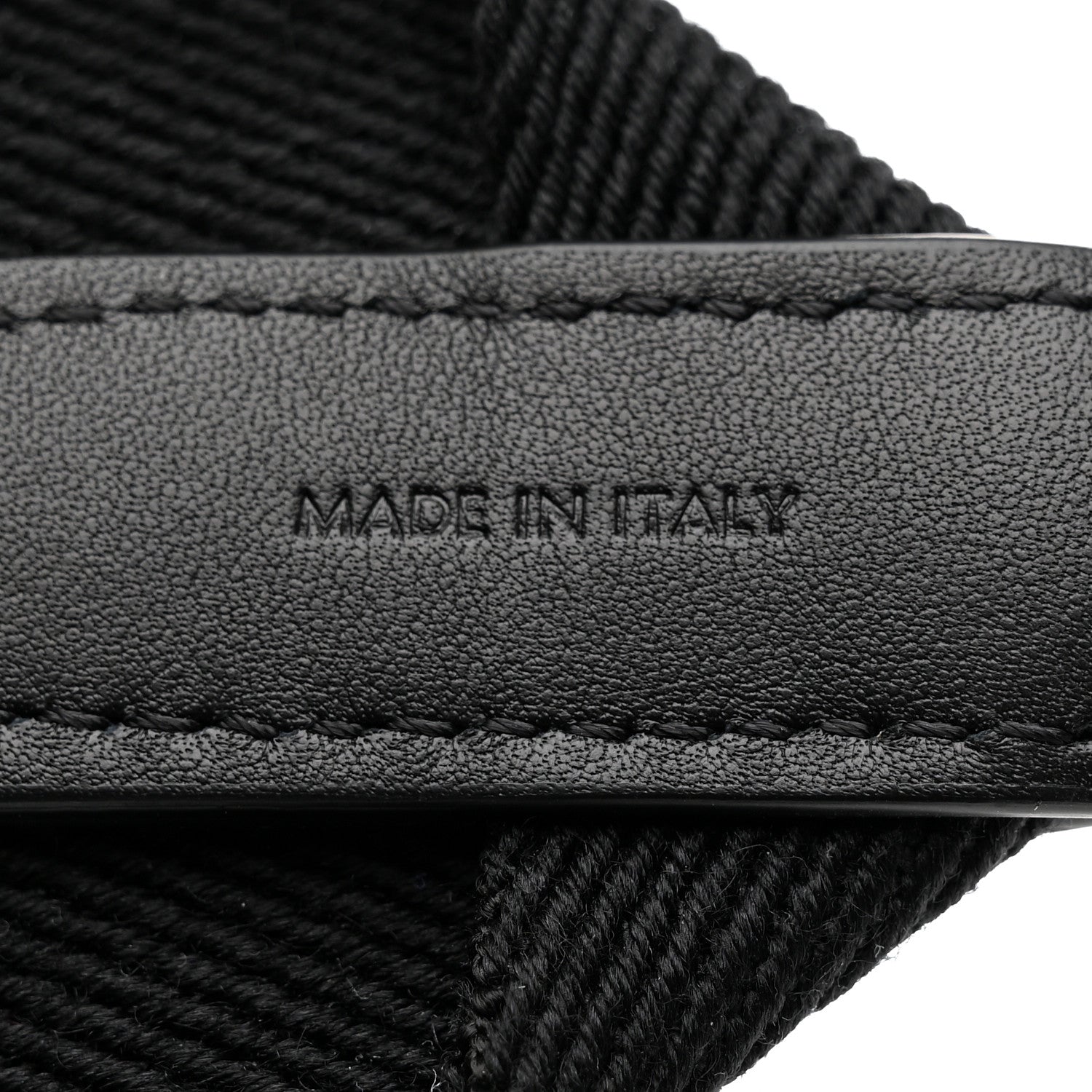 Celine Canvas Strap Black 4 of 4