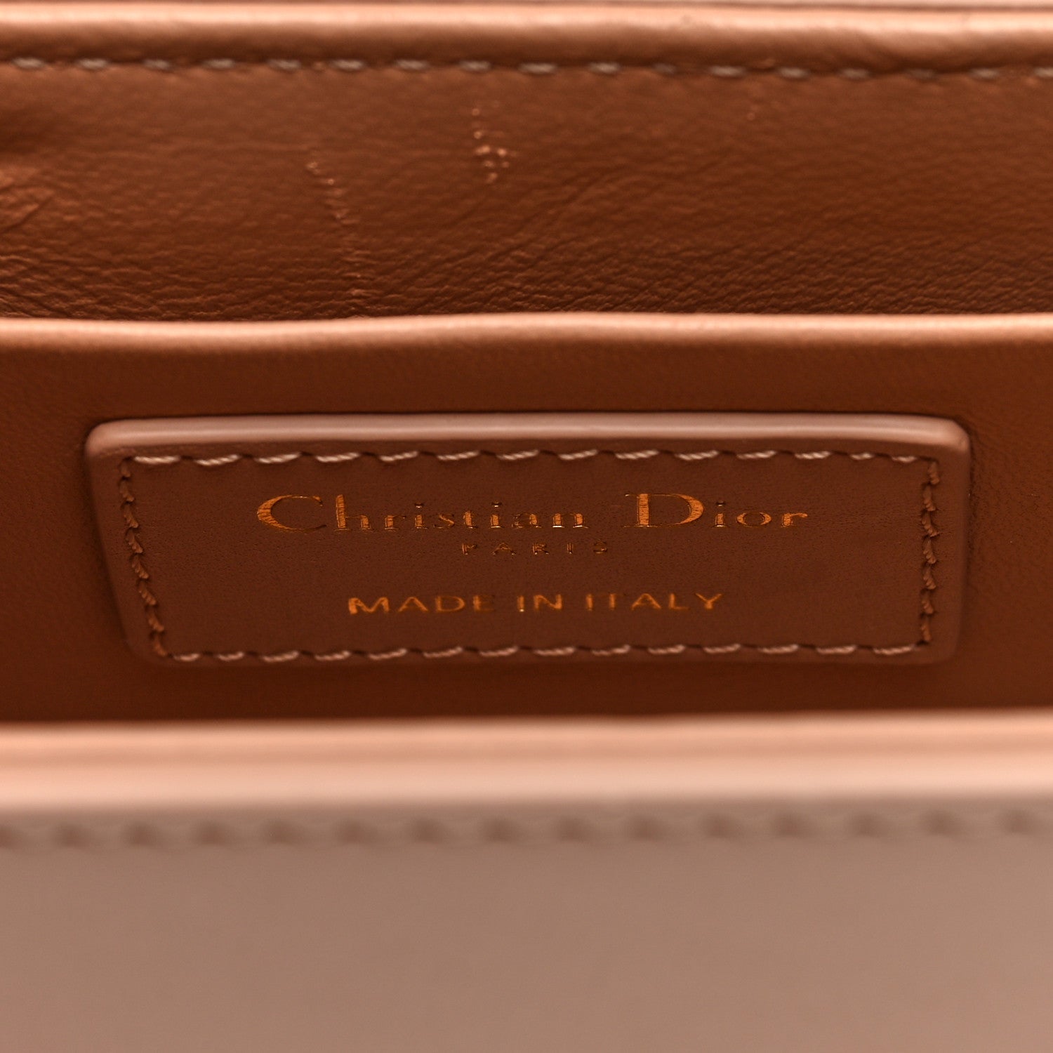 Christian Dior Smooth Calfskin 30 Montaigne Box Bag Pale Pink 6 of 9
