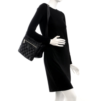 Chanel Nylon Small Coco Cocoon Messenger Bag Black 2 of 7