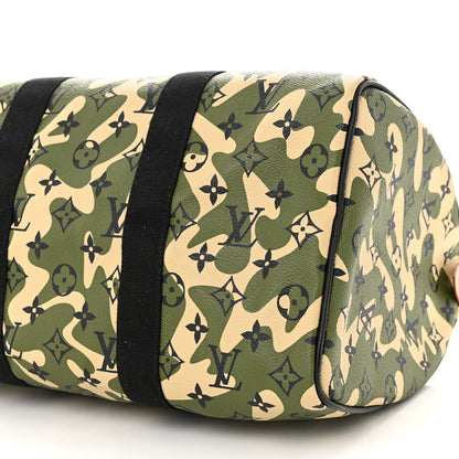 Louis Vuitton Monogramouflage Speedy 35 10 of 12