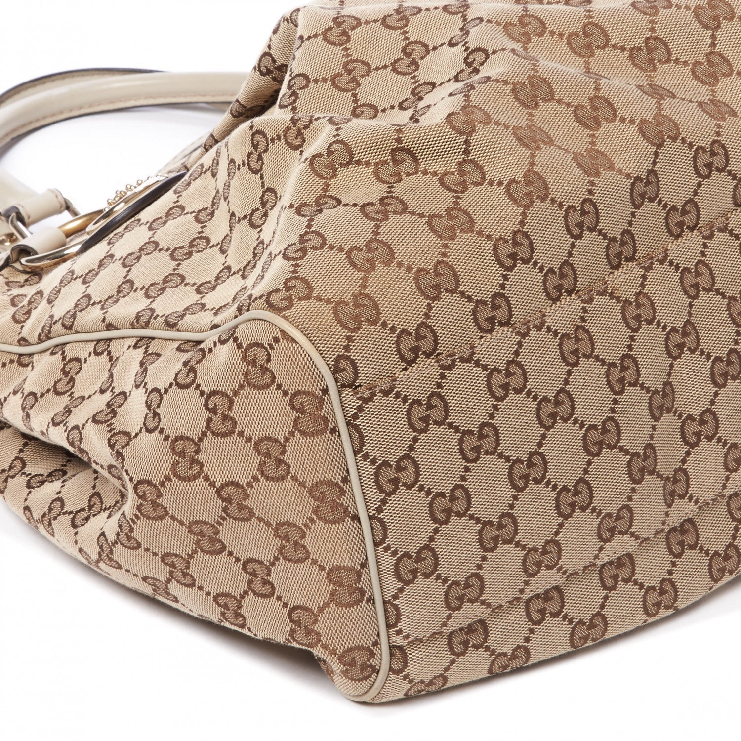 Gucci Monogram Large Sukey Tote Off White 6 of 9
