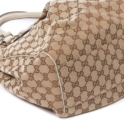 Gucci Monogram Large Sukey Tote Off White 6 of 9