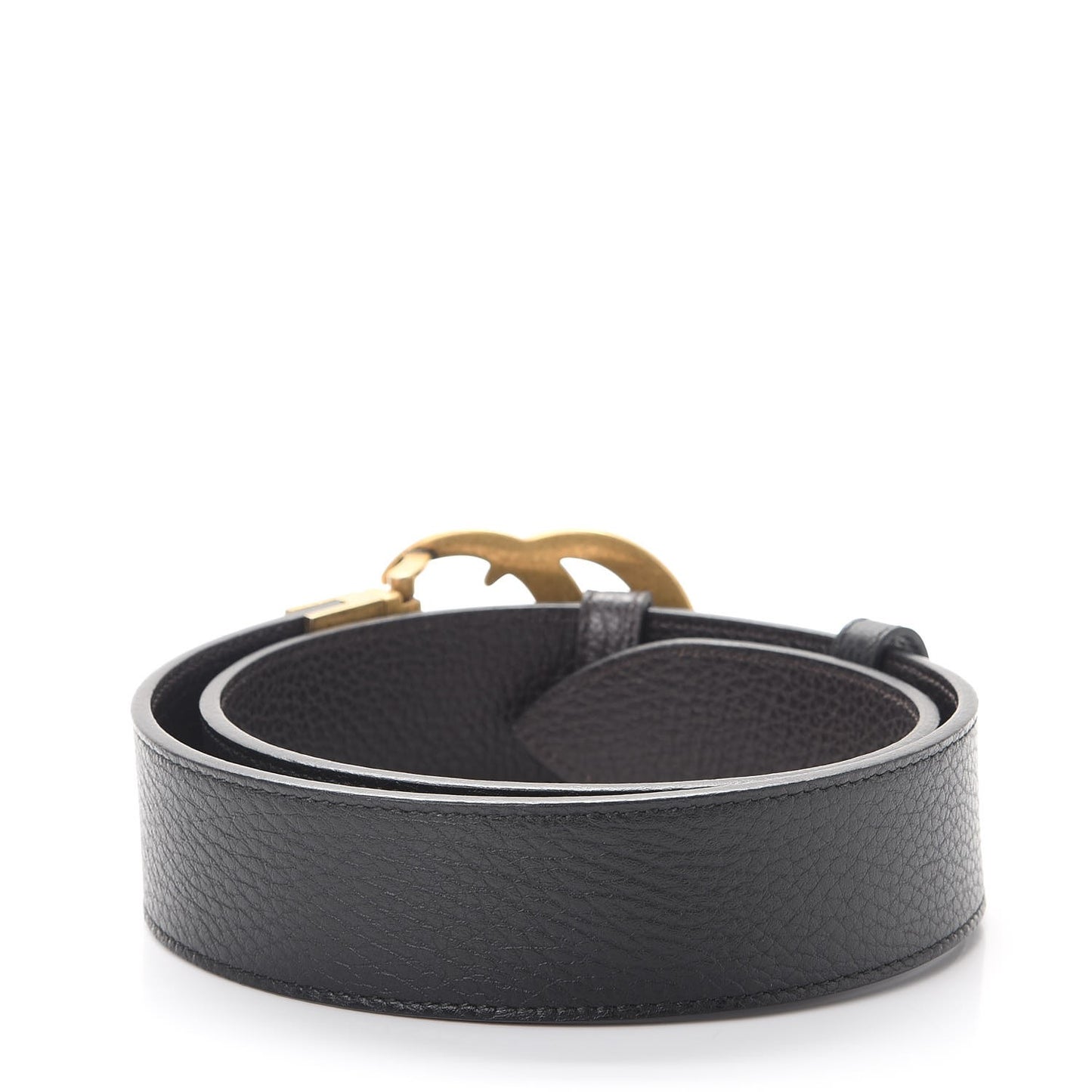 Calfskin Double G Reversible 37mm Belt 70 28 Black Cocoa