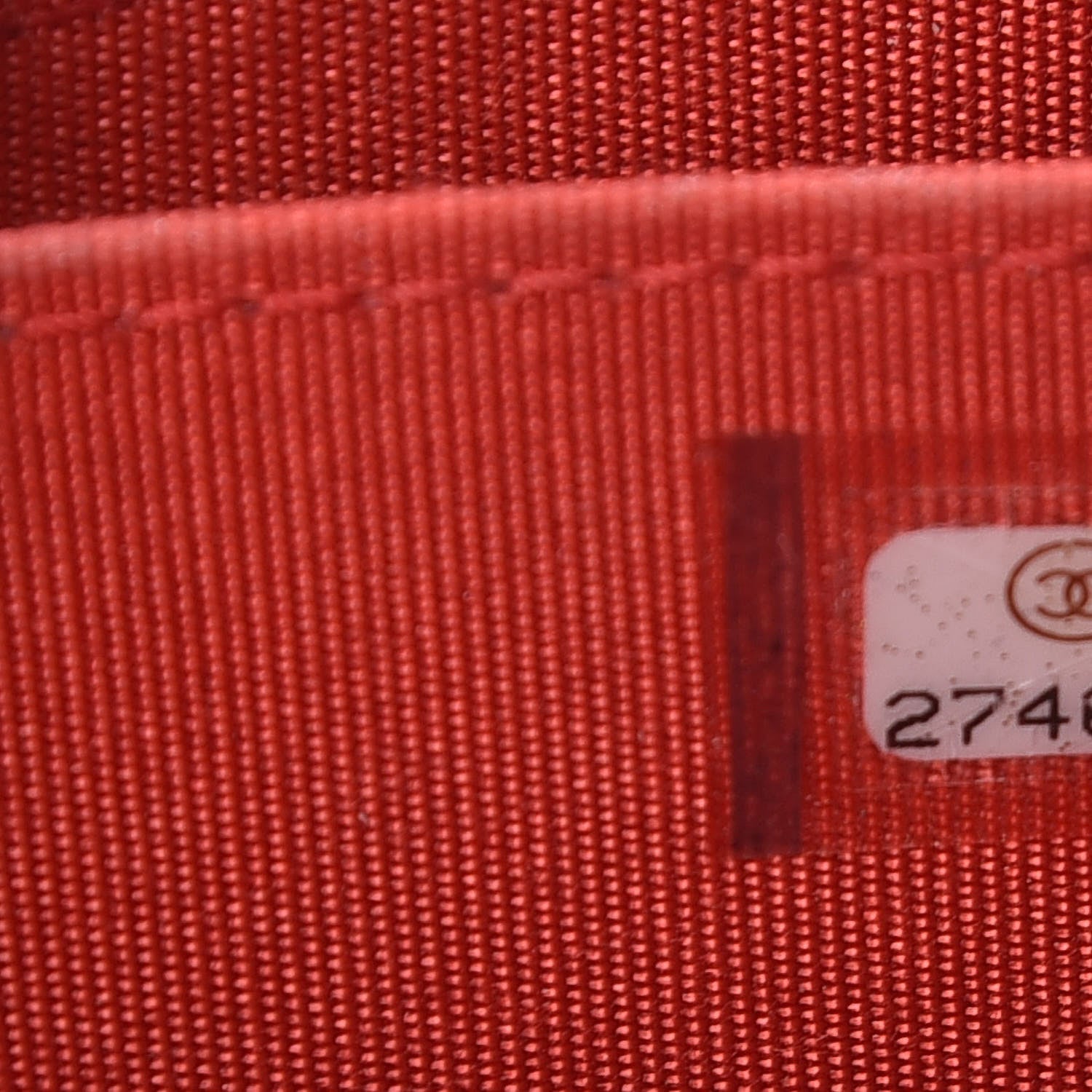 Chanel Lambskin Quilted Camellia Zip Coin Purse Red 7 of 8