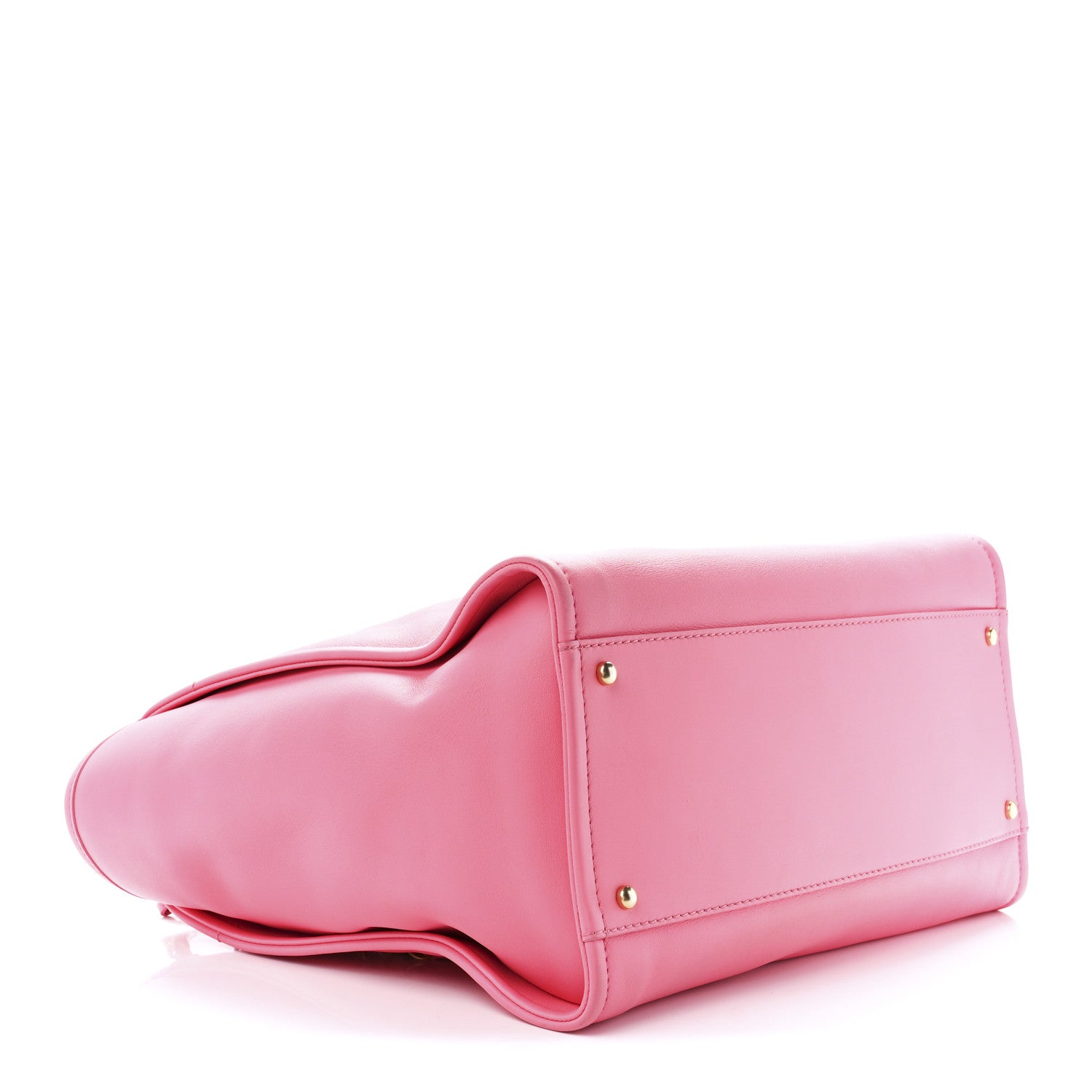 Chanel Calfskin Medium Deauville Tote Coral Pink 5 of 14