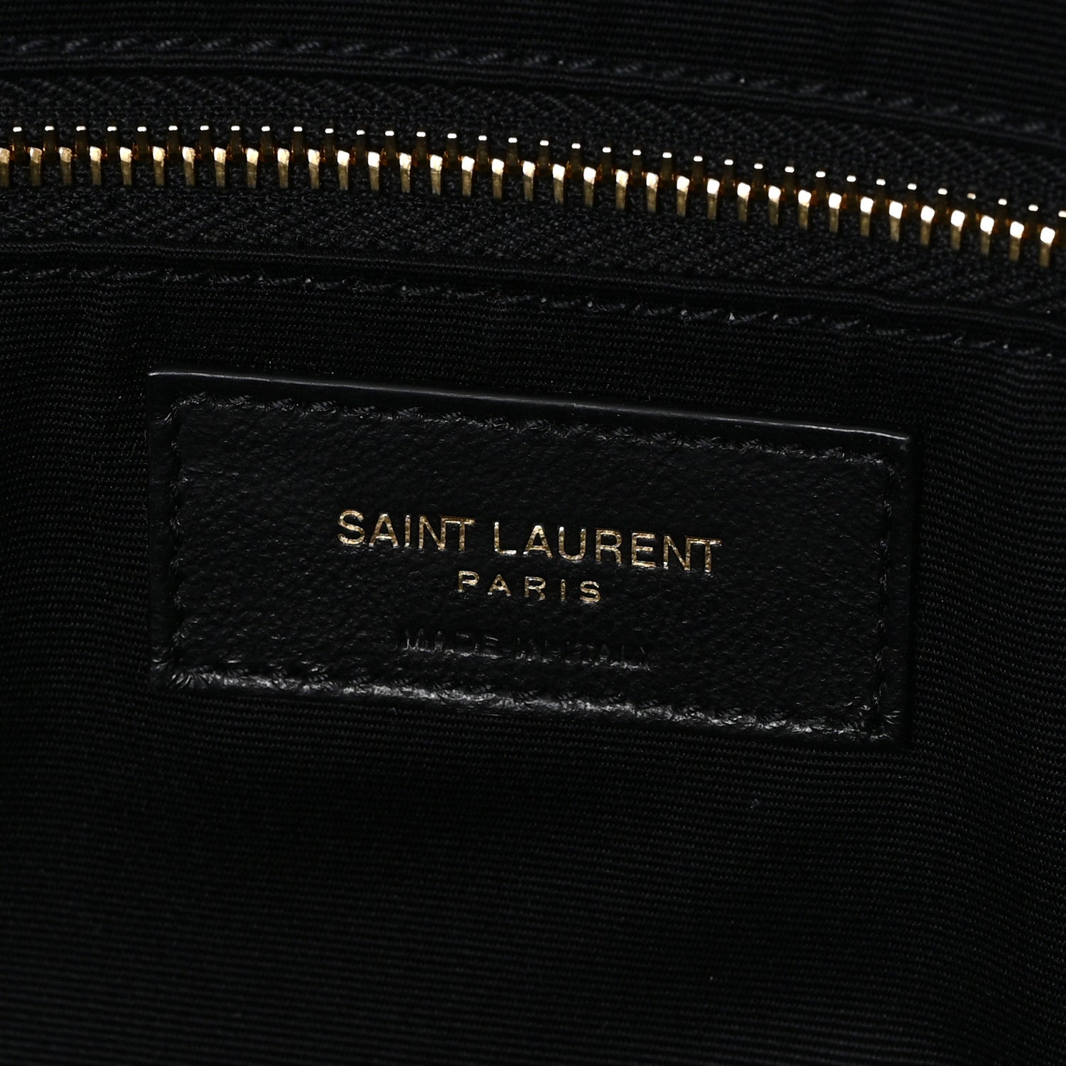 Saint Laurent Lambskin Quilted Medium Icare Shopping Tote Black 7 of 12