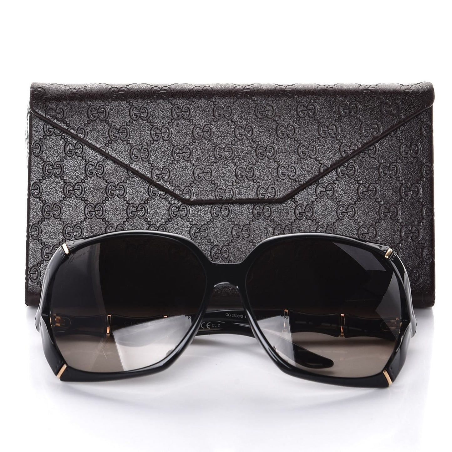 Bamboo Effect Sunglasses 3508/S Black