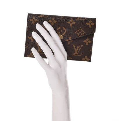 Louis Vuitton Monogram Daily Organizer Envelope Insert Black 2 of 6