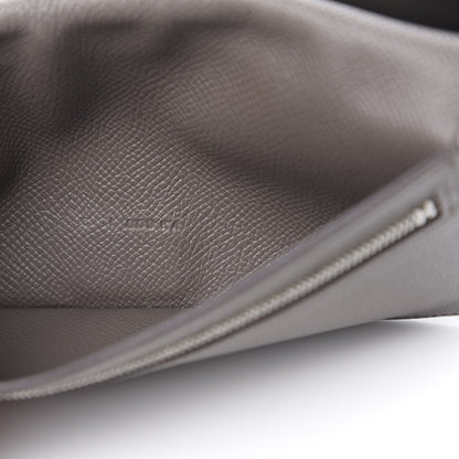 Hermes Epsom Bearn Gusset Wallet Etain 7 of 10